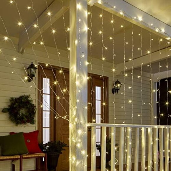 The Lakeside Collection LED Hanging Icicle Curtain Lights - 2 Boxes - (10) Ft - Picture 4 of 4